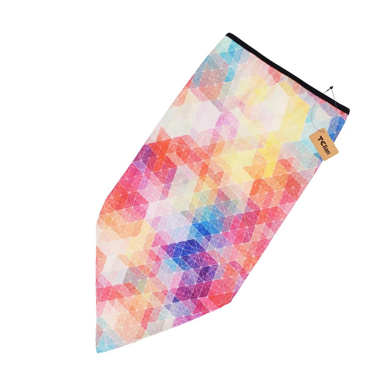 TClian Women UPF 50+ Face Mask Sun Protection Fashion Colorful Neck Gaiter Scarf (FCM-01) - Image 4